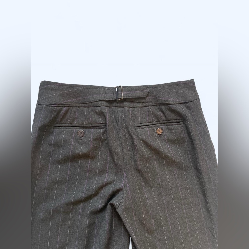 Ann Taylor grey pinstripe trousers Size 0‎ - Picture 5 of 8